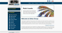 Desktop Screenshot of onkargroup.co.in